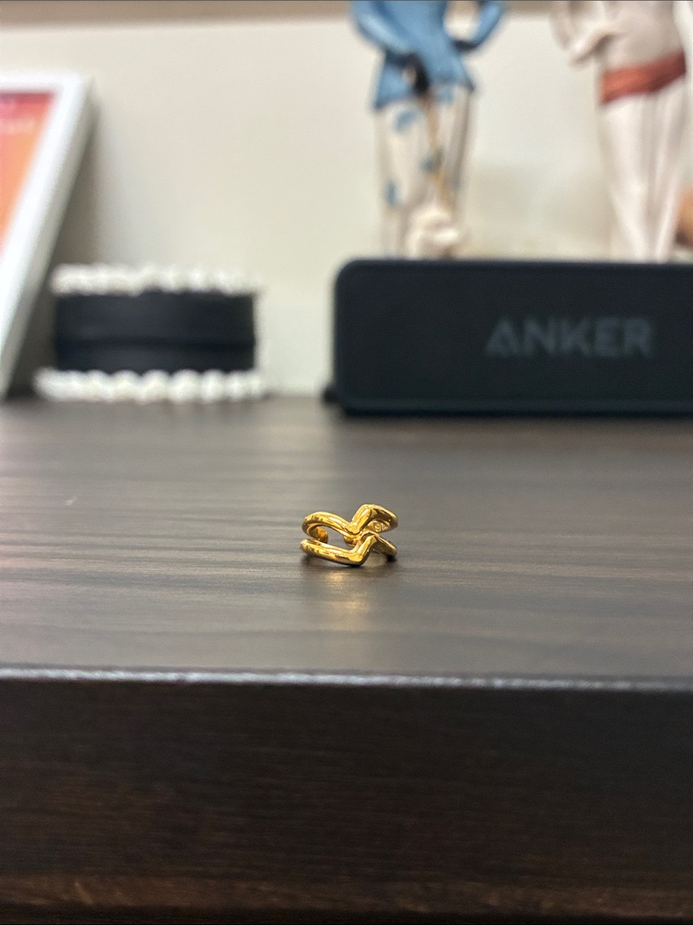 Gold Wave Ear Cuff